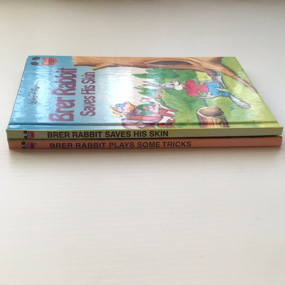 Vintage books Brer Rabbit Saves His Skin & Brer Rabbit Plays Some Tricks 1980s - Picture 3 of 6